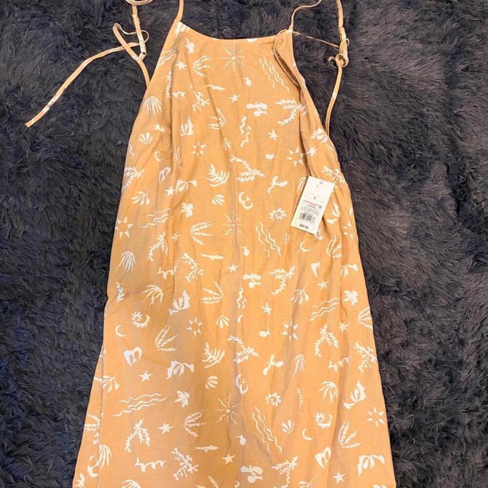Women's Halter Mini Dress, Size L.